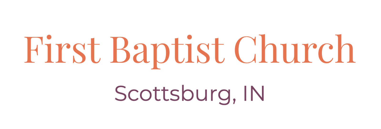 First Baptist Church-logo